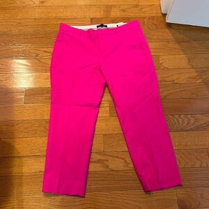Banana Republic Fuchsia Cropped Pants, Size 10 Petite